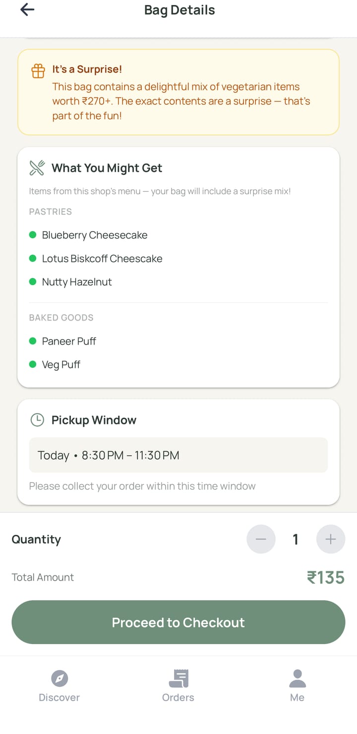 What you might get: cheesecakes, hazelnut pastry and puffs, with a pickup window of 8:30 to 11:30 pm today