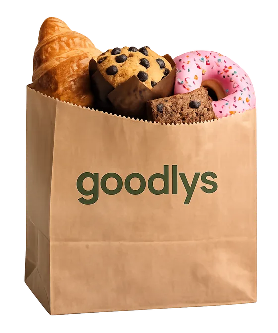 goodlys surprise bag filled with pastries